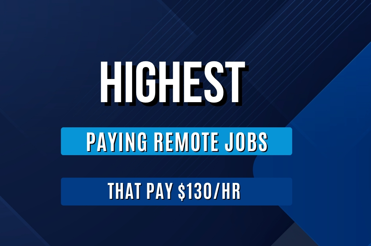 High-Paying Remote Jobs