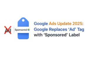 Google Ads Update 2025: Google Replaces ‘Ad’ Tag with ‘Sponsored’ Label
