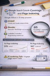 Google Search Console Coverage and Page Indexing Reports