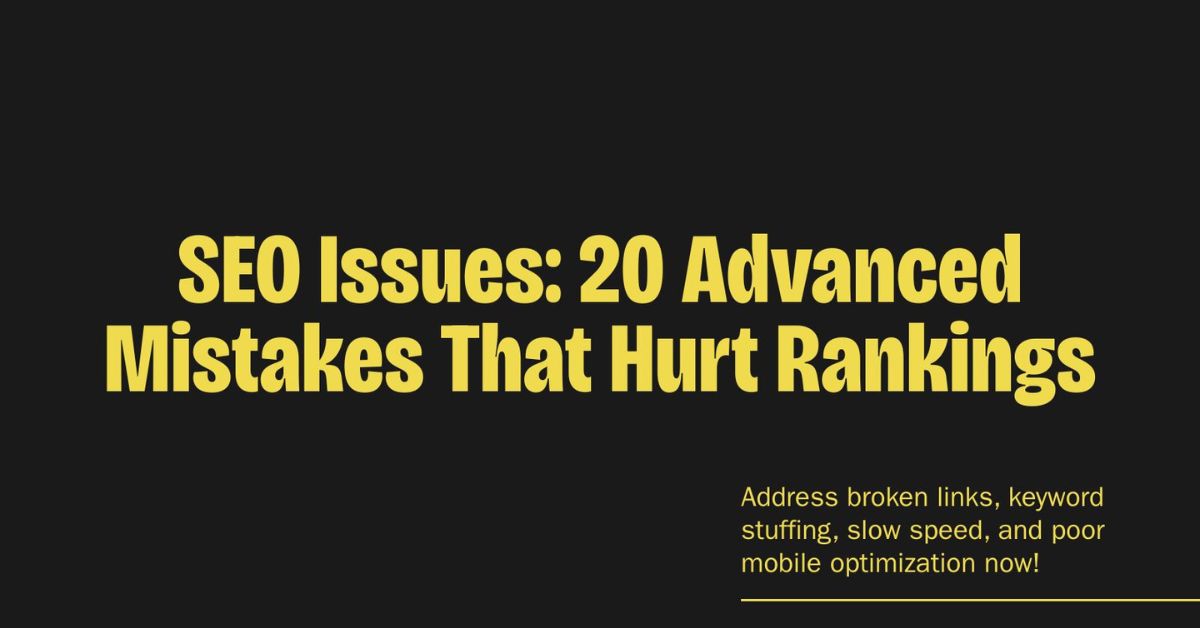 SEO Issues