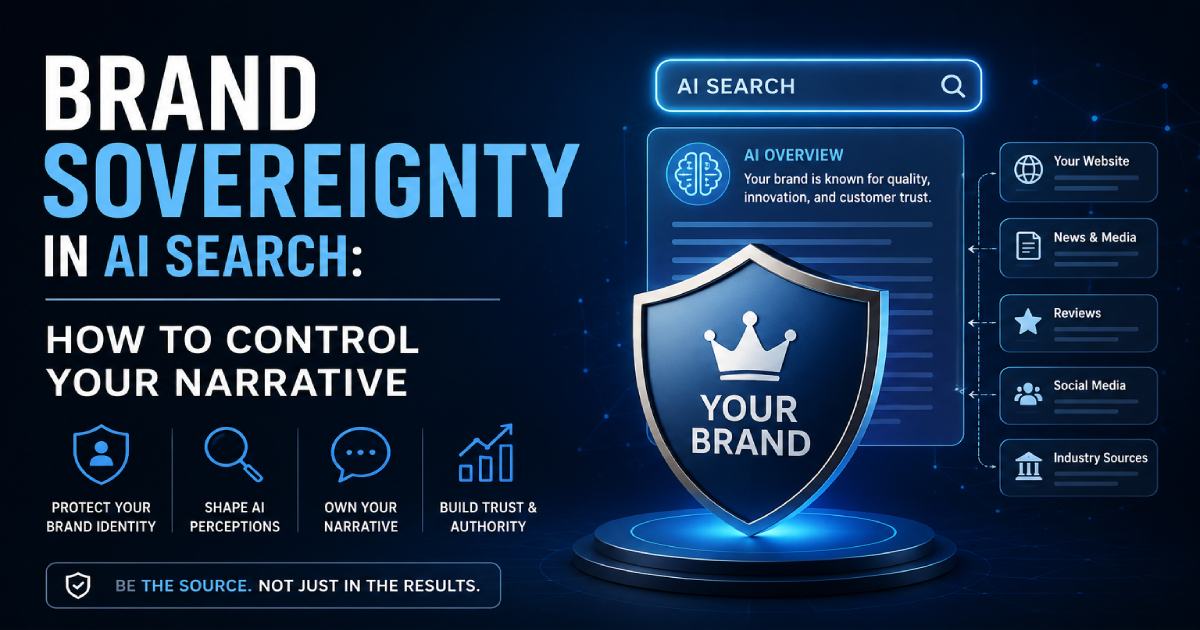 Brand Sovereignty in AI Search: How to Control Your Narrative (2026)